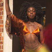 Luna Flame Silk Boudoir Bralette_Model 1_front_Ihuoma