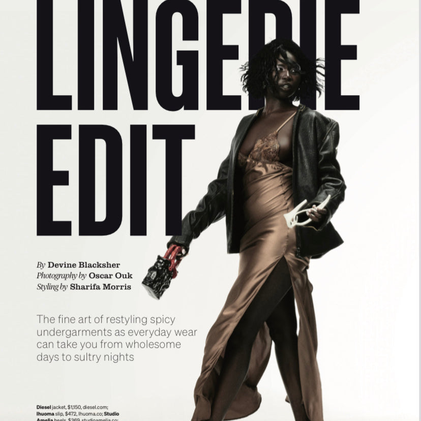 IHUOMA FEATURED IN THE ICONIC ESSENCE MAGAZINE