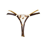Zanzibar Silk & Embroidery Thong