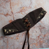 Ihuoma x Orchid Kauri Corset in Chocolate - Product shot 
