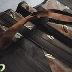 Ihuoma x Orchid Kauri Underbust corset close up in Chocolate
