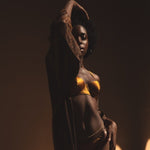 Oshun Gold Silk Balconette Bra_model 3_front_Ihuoma