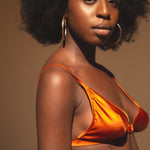 Luna Flame Silk Boudoir Bralette_Model 3_side_Ihuoma