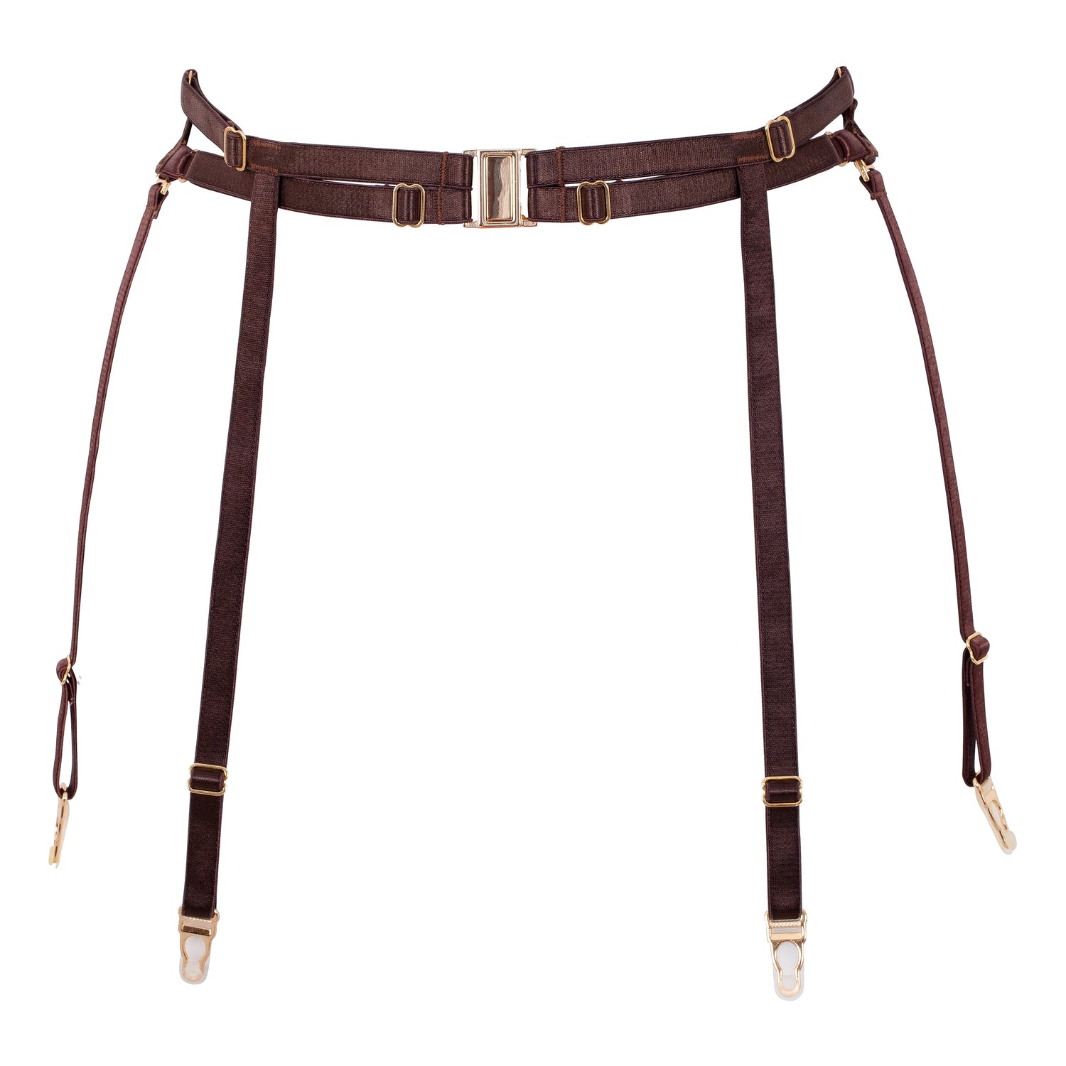 Asase Ya Chocolate Silk Suspender_product_back _Ihuoma 