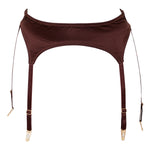 Asase Ya Chocolate Silk Suspender_product_front _Ihuoma 