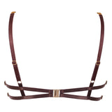 Oshun Gold Silk Embroidery Quarter Cup_Product_back _Ihuoma