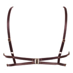 Asase Ya Chocolate Silk Balconette Bra_Product _back_ Ihuoma
