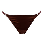 Asase Ya Chocolate Silk Thong_product_front _Ihuoma 