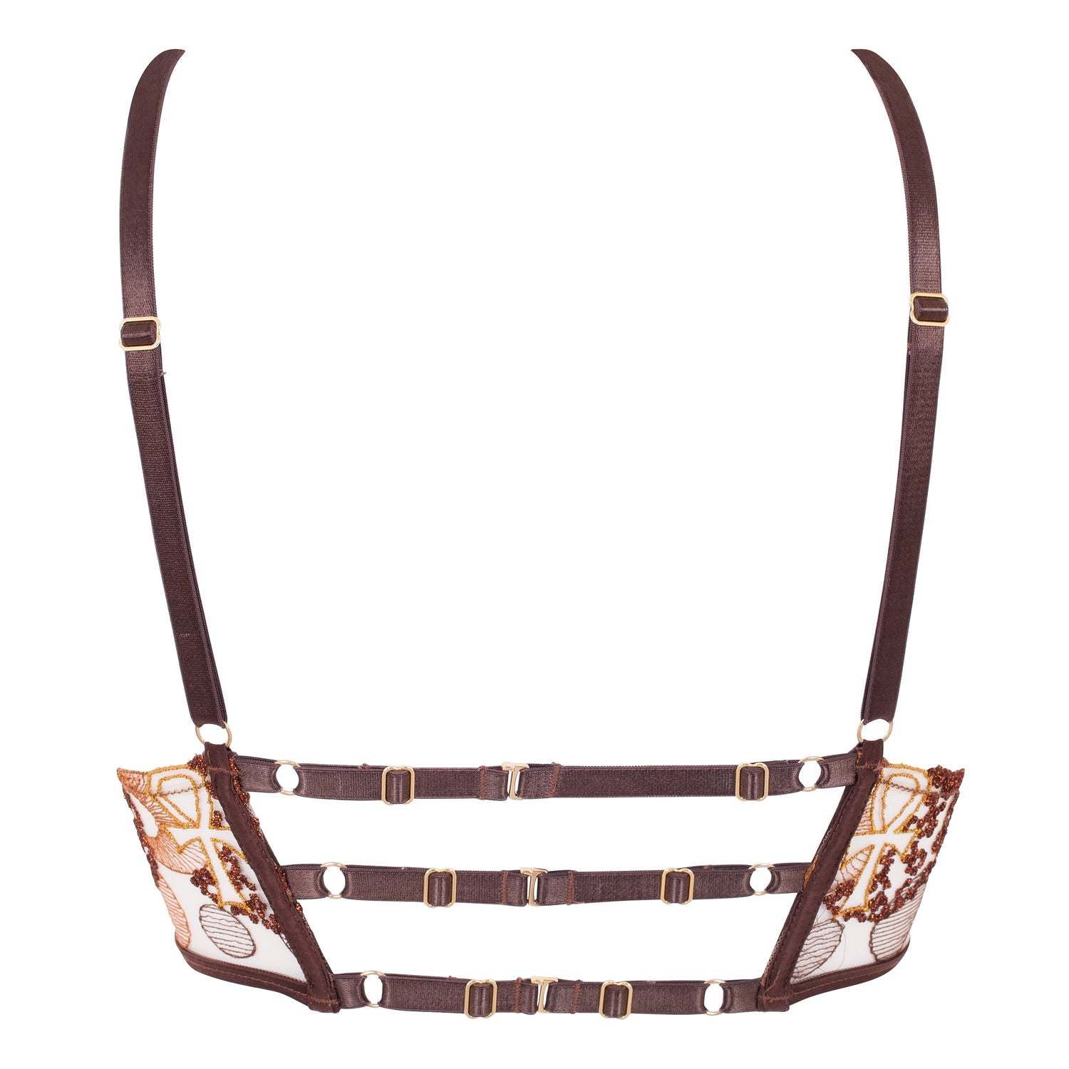 Mawu Silk Embroidery Longline Bralette_product_back_Ihuoma
