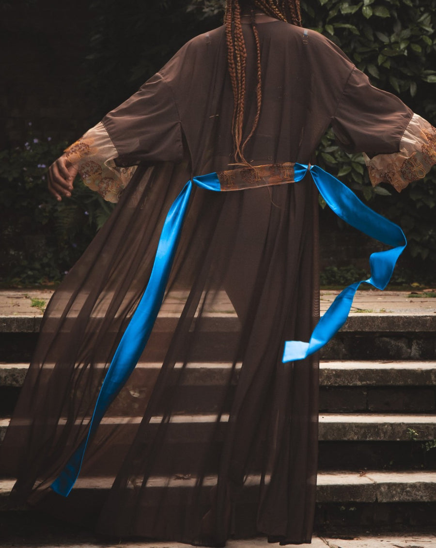 Amara Azure Boudoir Robe