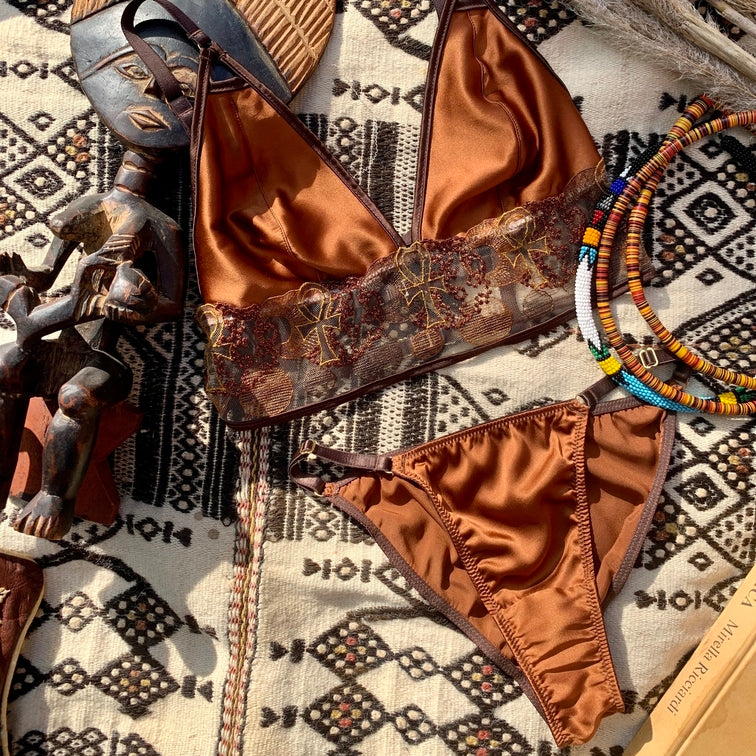 Mawu Copper Silk Tanga Brief_flatlay_Ihuoma